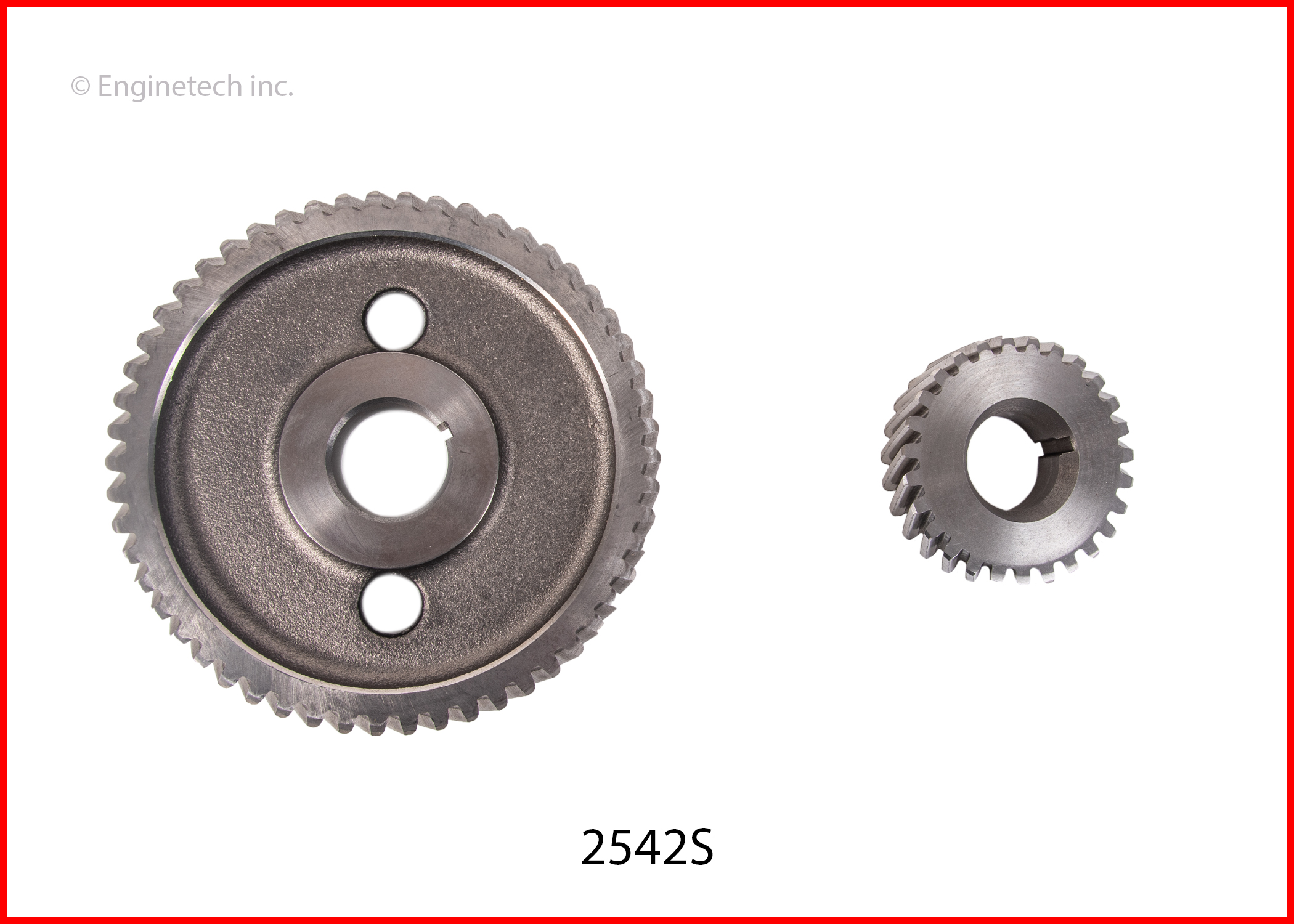 Enginetech Engine Timing Gear Set. Matched HD Fiber Camshaft Gear - 2542S