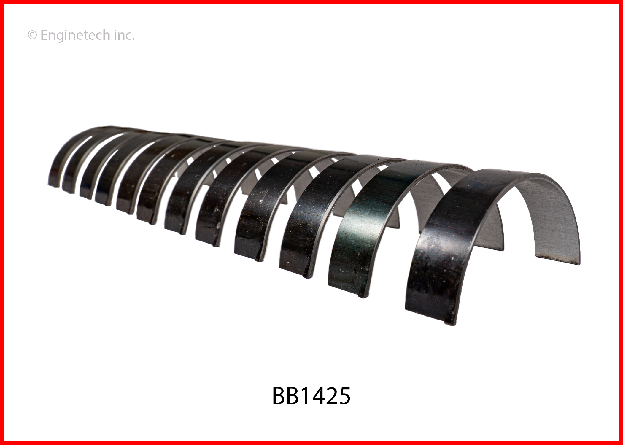 Enginetech Engine Full Connecting Rod Bearing Set - BB1425.25