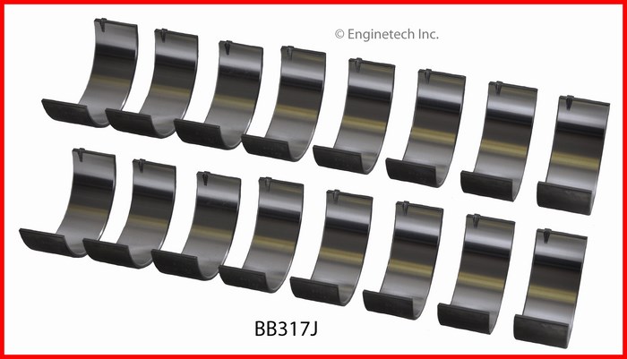 Enginetech Engine Full Connecting Rod Bearing Set - BB317J.25