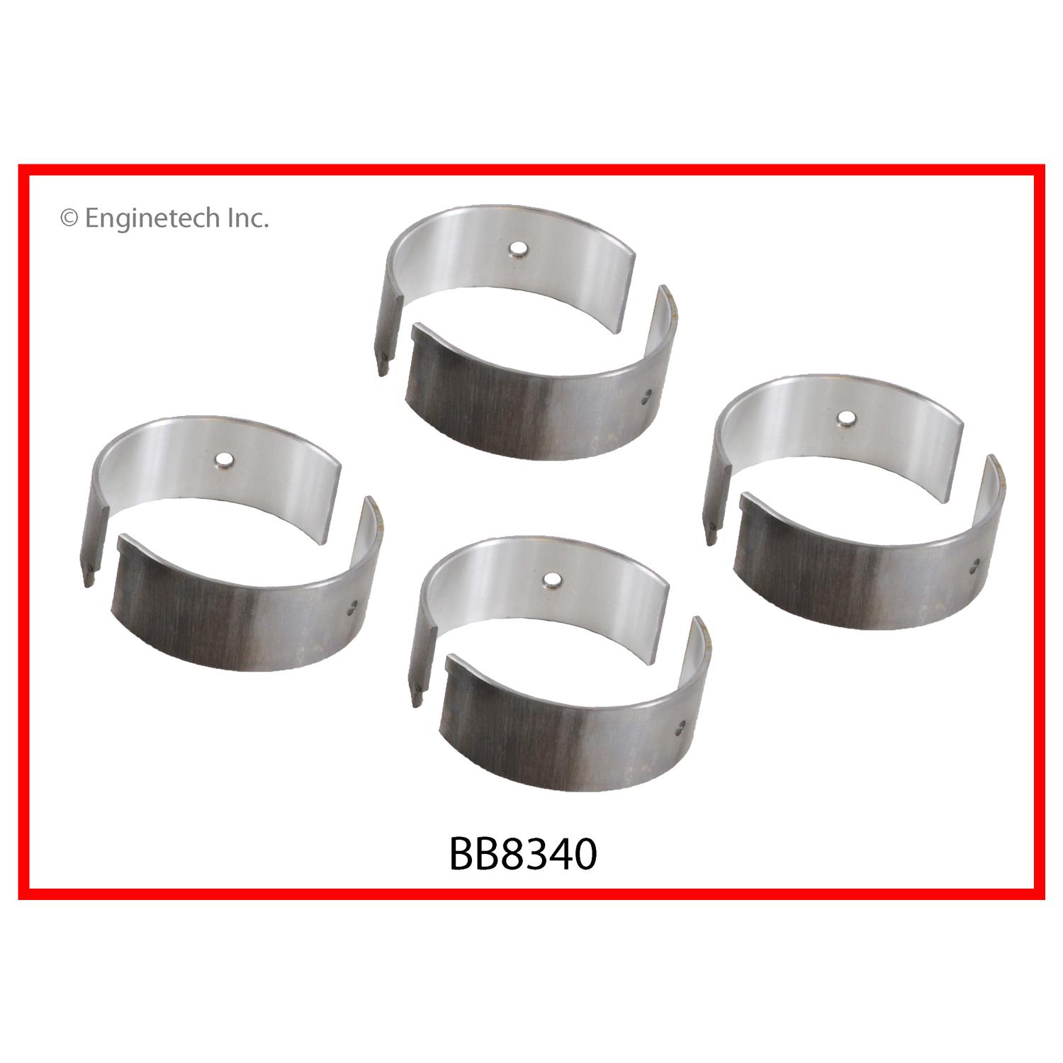 Enginetech Engine Full Connecting Rod Bearing Set - BB8340.25