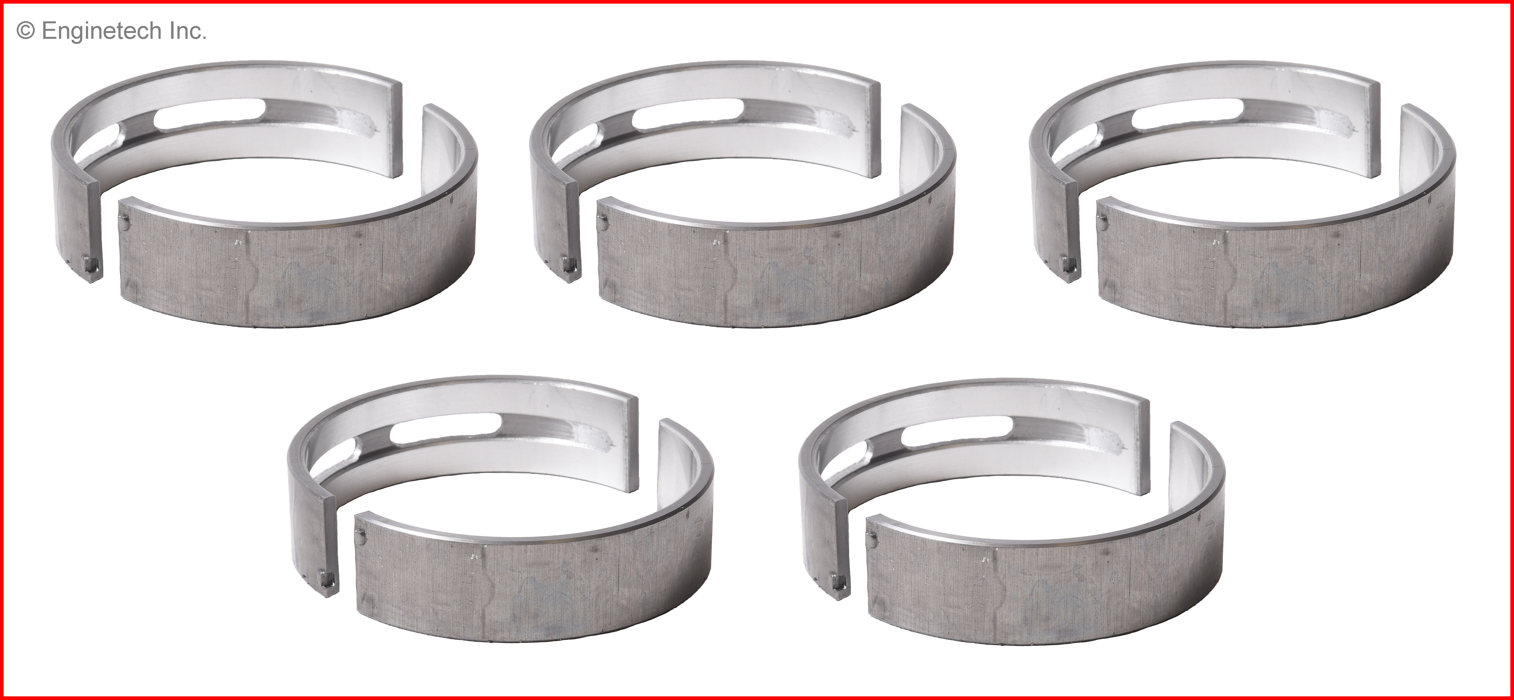 Enginetech Engine Full Crankshaft Main Bearing Set - BC1005.25