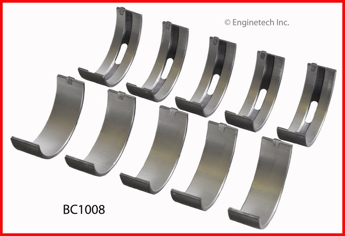 Enginetech Engine Full Crankshaft Main Bearing Set - BC1008.25