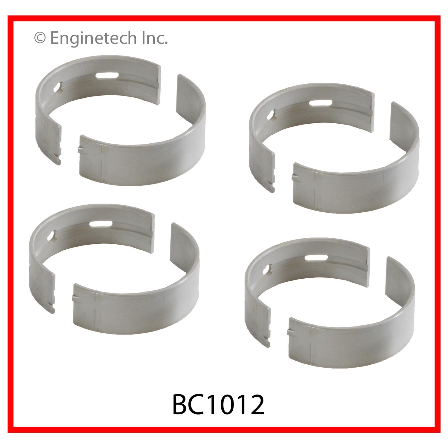 Enginetech Engine Full Crankshaft Main Bearing Set - BC1012.25