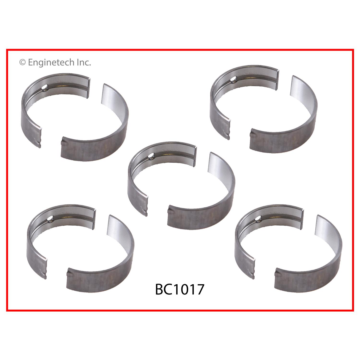 Enginetech Engine Full Crankshaft Main Bearing Set - BC1017.25