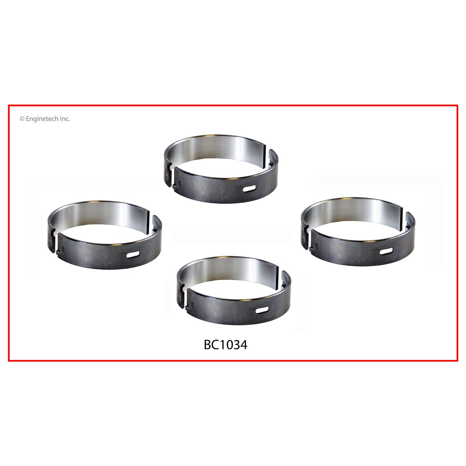 Enginetech Engine Full Crankshaft Main Bearing Set - BC1034.25