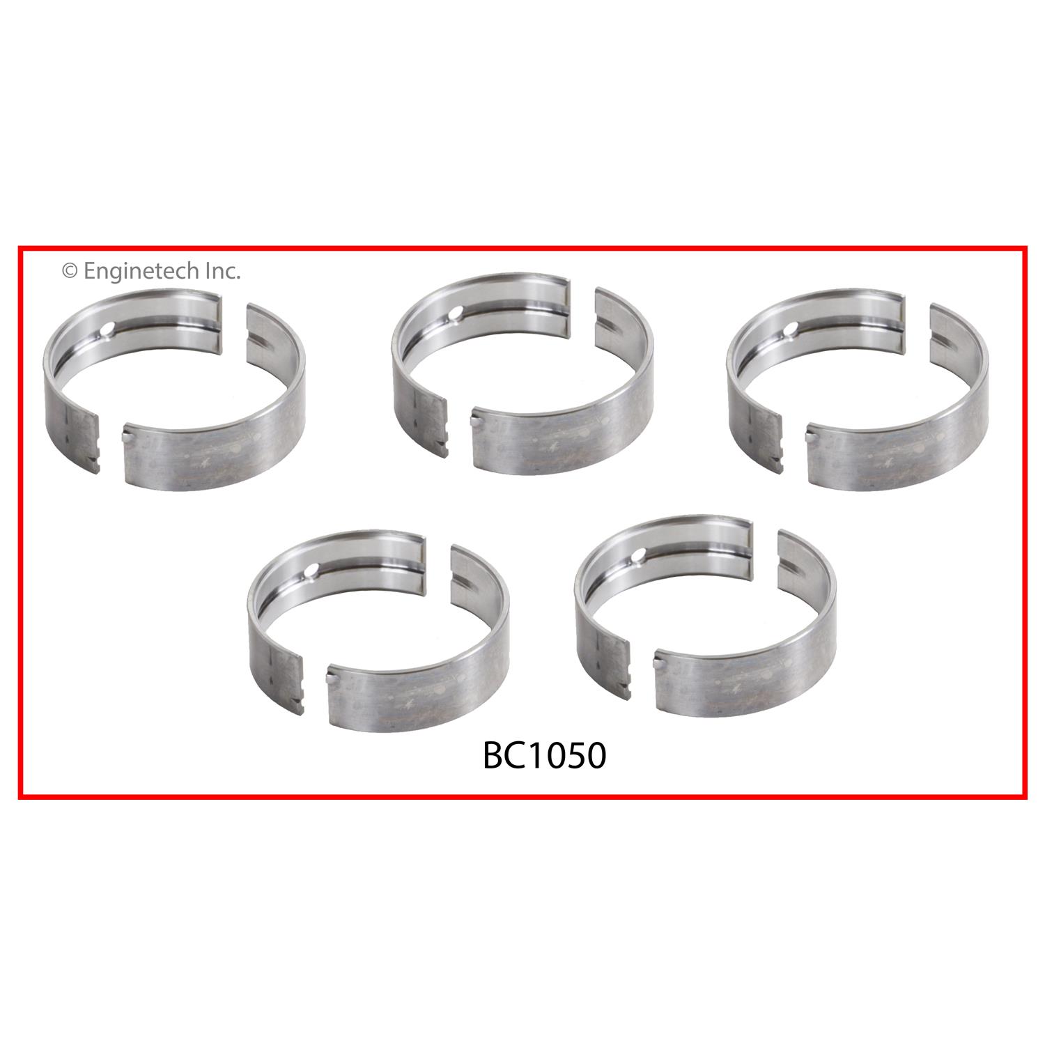 Enginetech Engine Full Crankshaft Main Bearing Set - BC1050.25