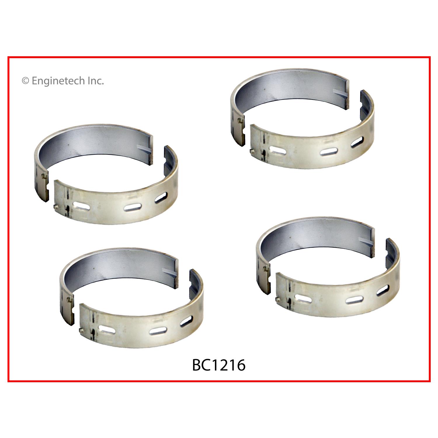 Enginetech Engine Full Crankshaft Main Bearing Set - BC1216.25