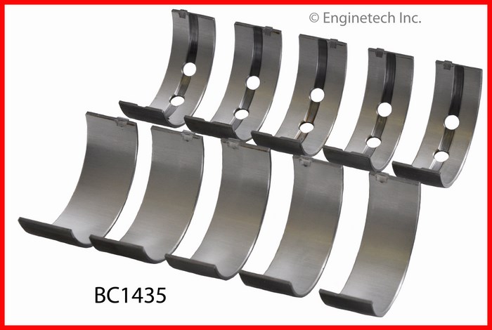 Enginetech Engine Full Crankshaft Main Bearing Set - BC1435STD