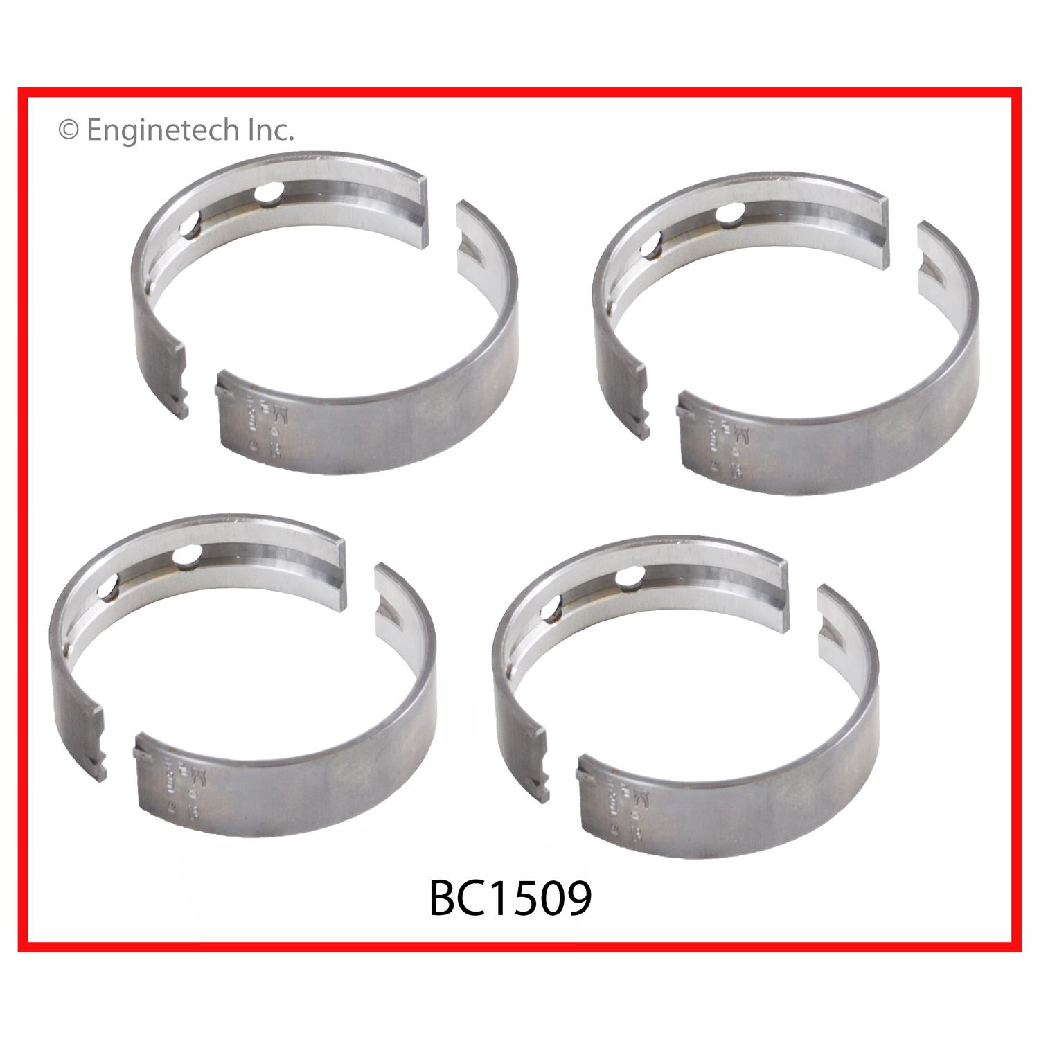 Enginetech Engine Full Crankshaft Main Bearing Set - BC1509.50