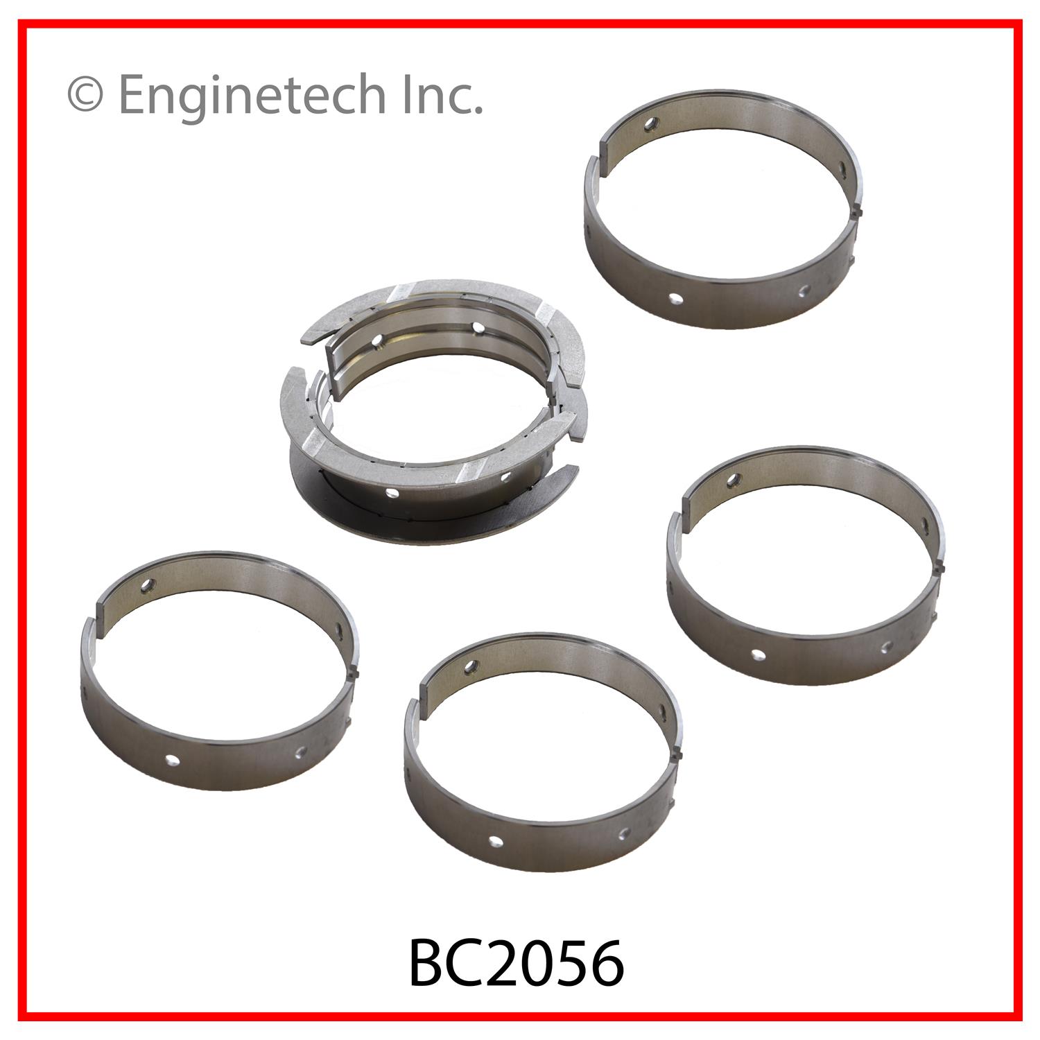 Enginetech Engine Full Crankshaft Main Bearing Set - BC2056.50