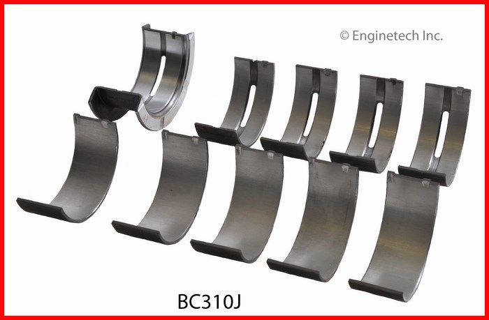 Enginetech Engine Full Crankshaft Main Bearing Set - BC310J010