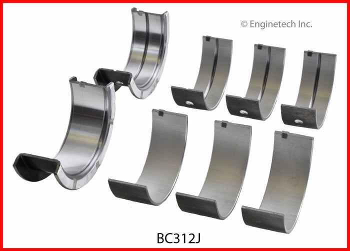 Enginetech Engine Full Crankshaft Main Bearing Set - BC312J010
