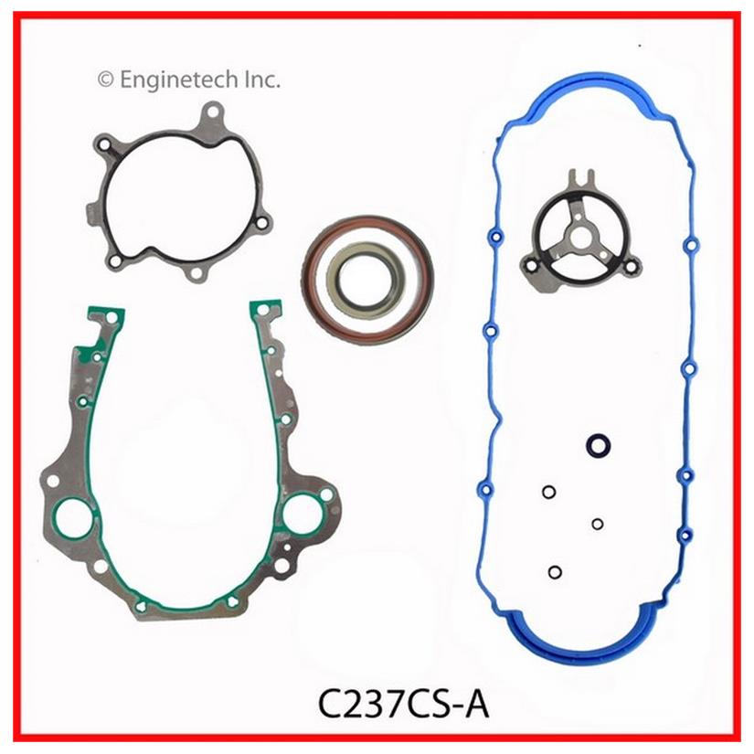 Enginetech Engine Lower End Gasket Set GMC / Chevrolet Car and Truck - C237CS-A
