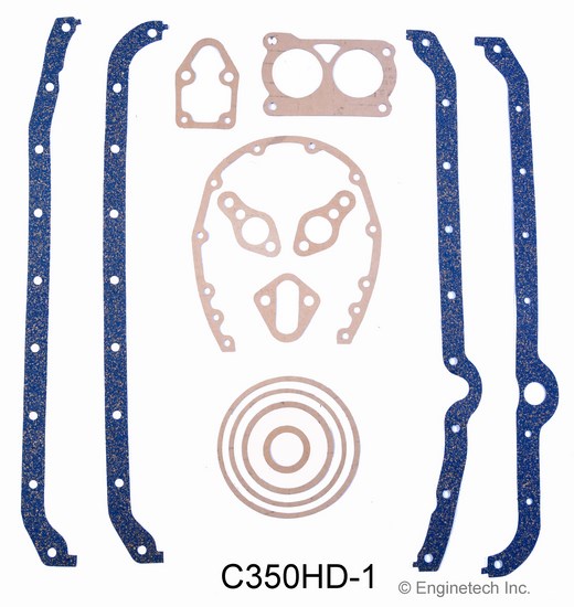 Enginetech Engine Full Gasket Set GMC / Chevrolet Car and Truck - C350HD-1