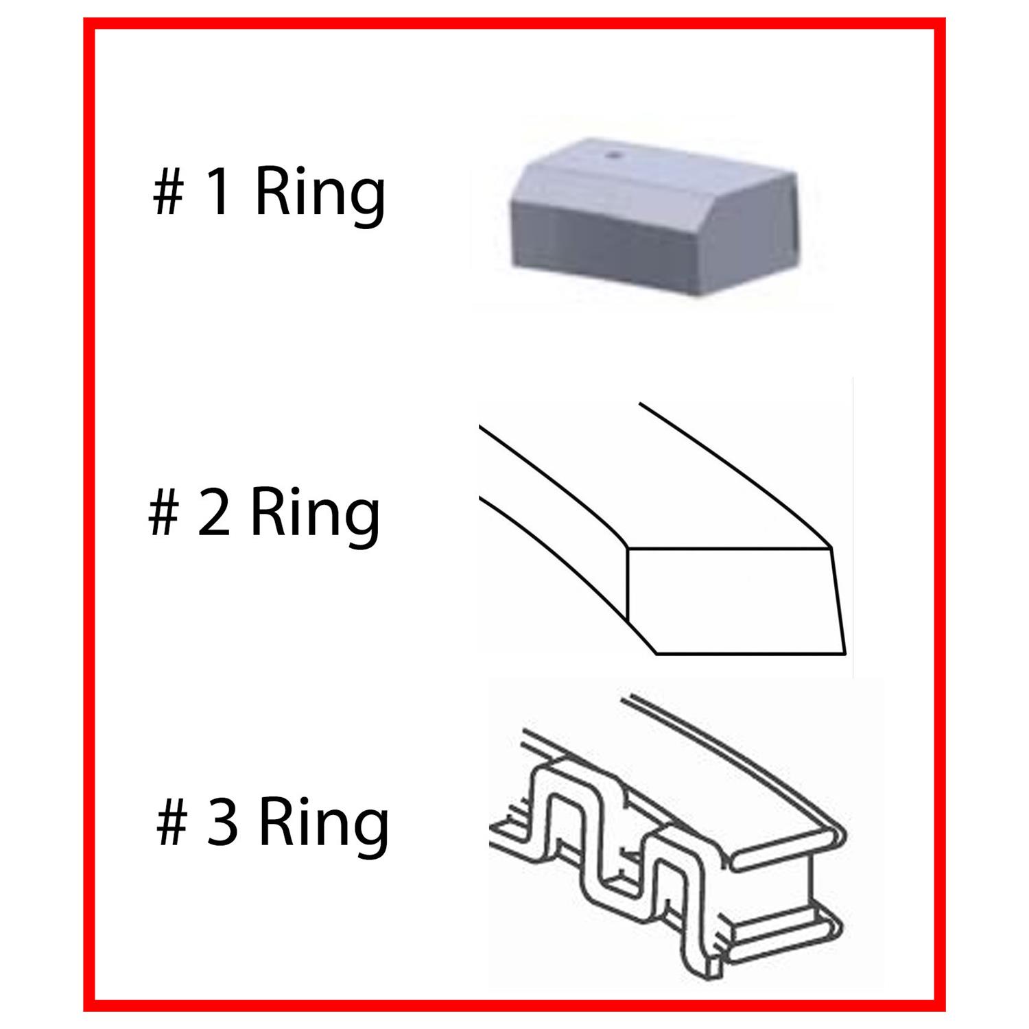 Enginetech Engine Premium Piston Ring Complete Set - C87526-.50