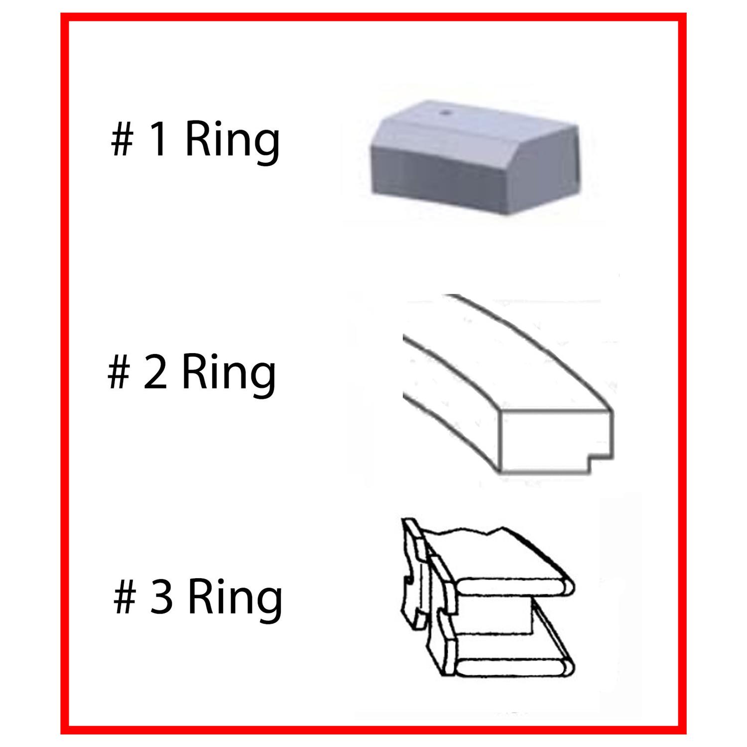 Enginetech Engine Premium Piston Ring Complete Set - C87546-.50