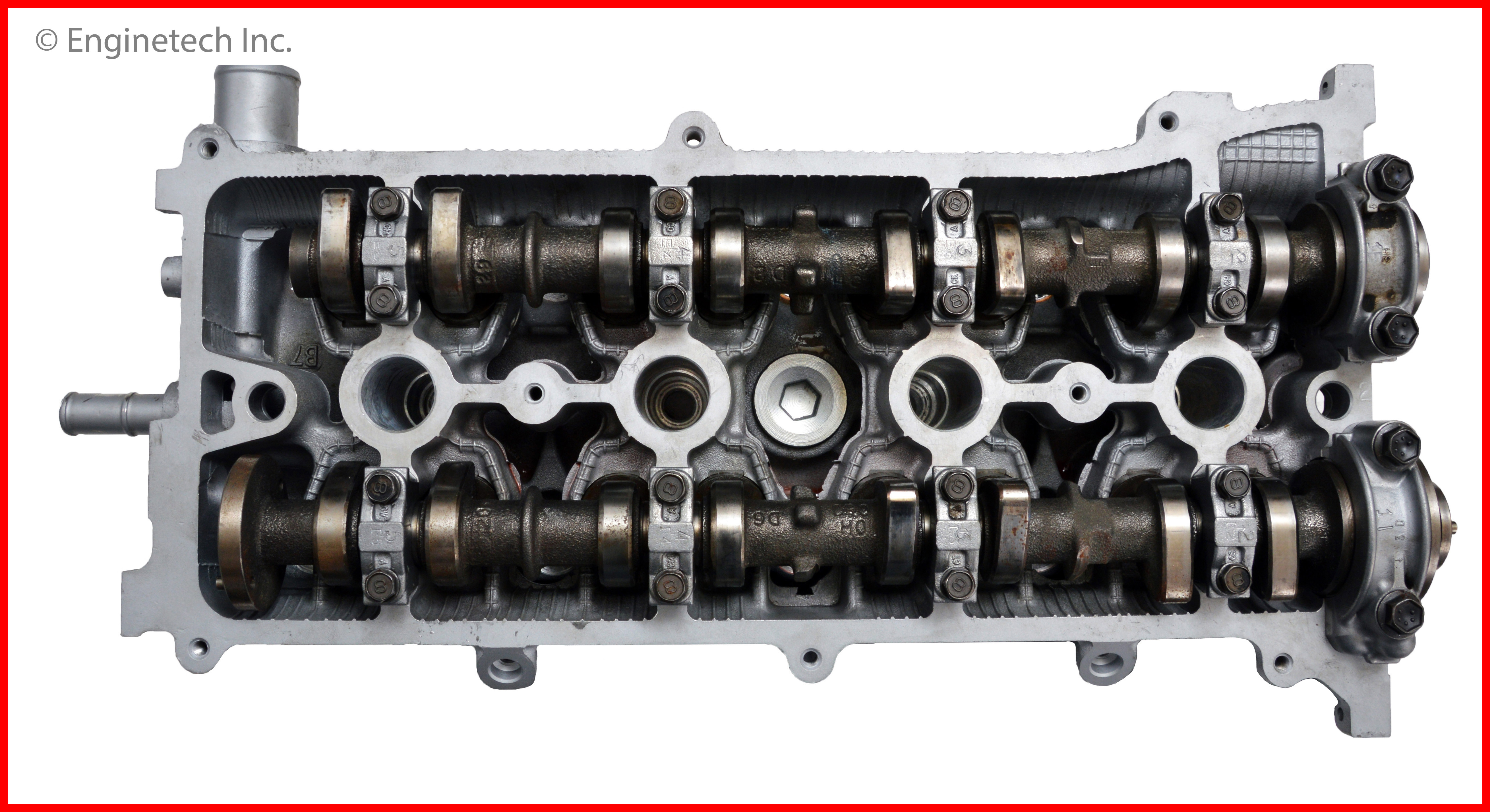Enginetech Remanufactured Engine Cylinder Head Complete - CH1125R