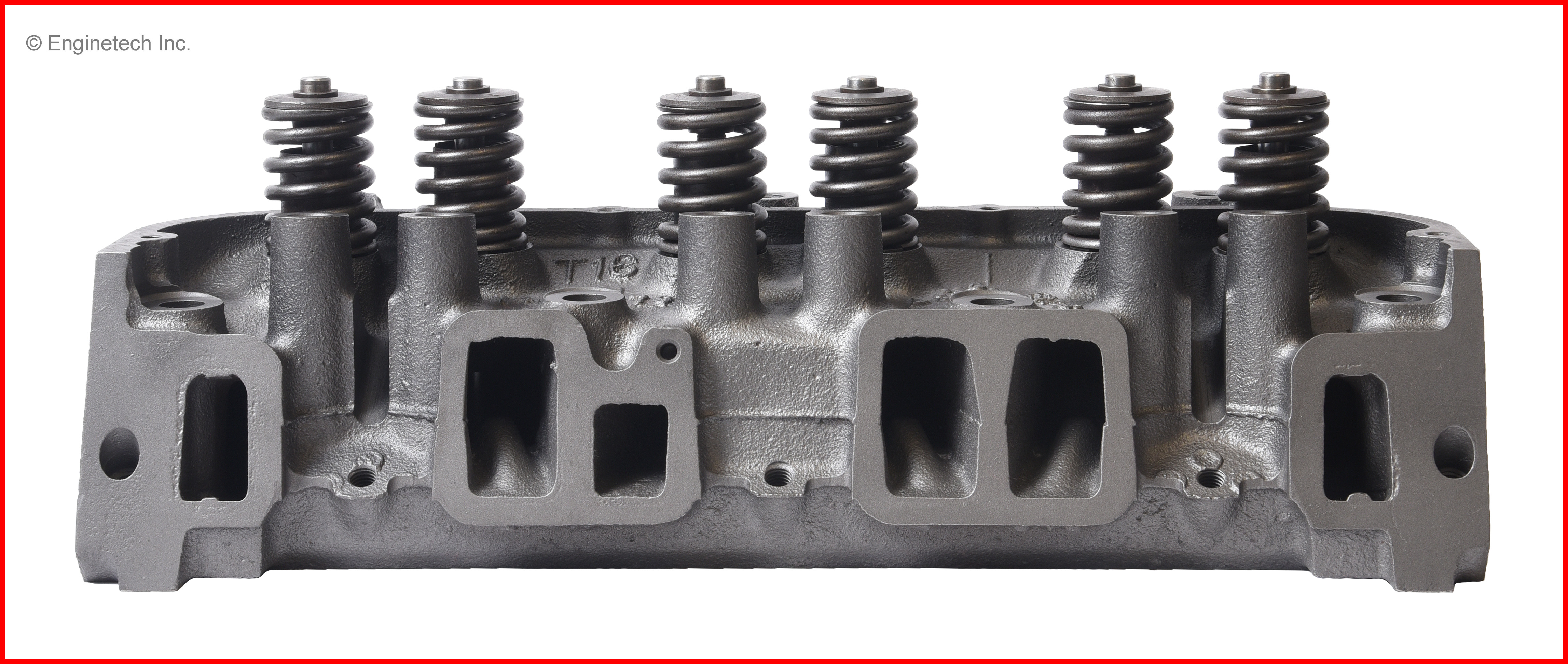 Enginetech Remanufactured Engine Cylinder Head Complete - CH1150R