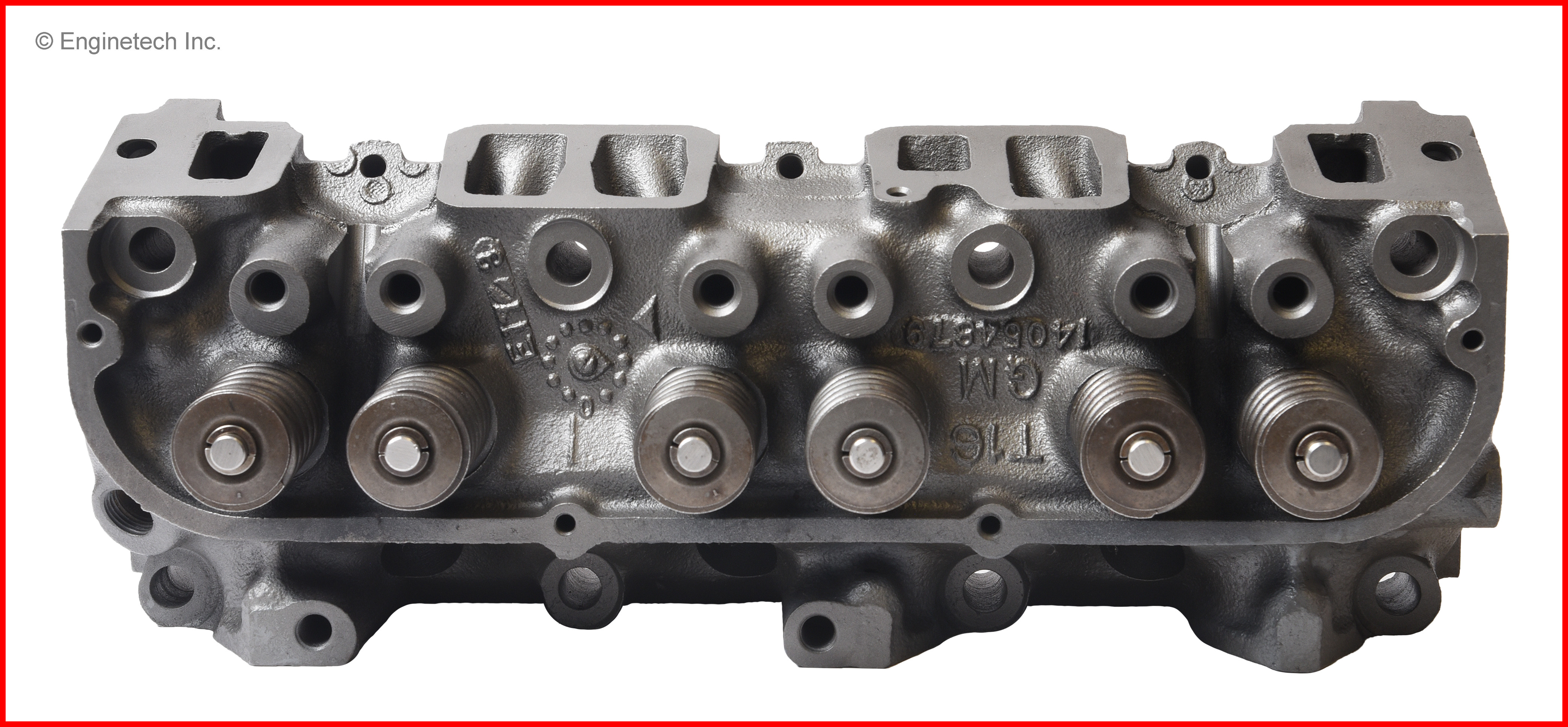 Enginetech Remanufactured Engine Cylinder Head Complete - CH1150R