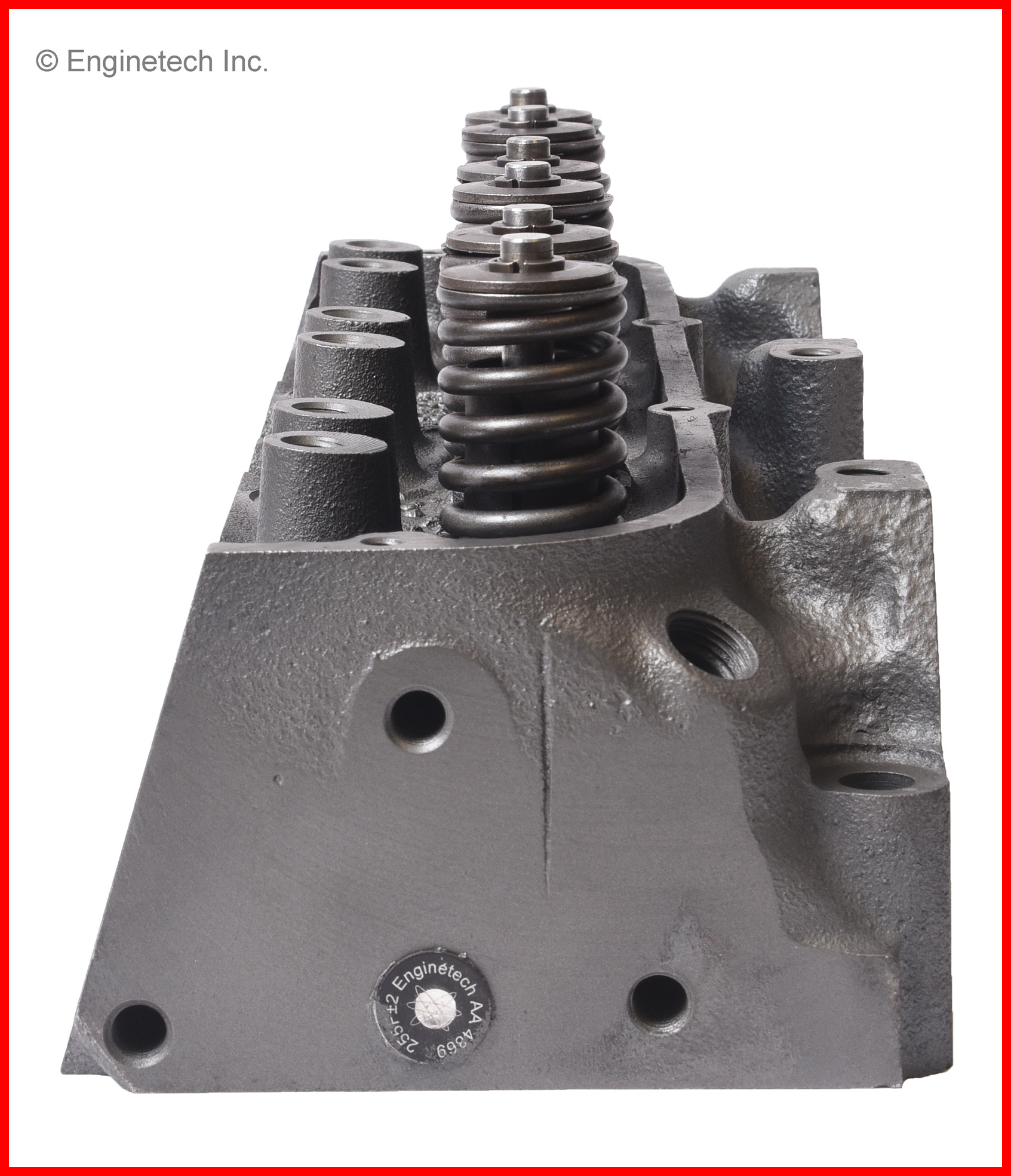 Enginetech Remanufactured Engine Cylinder Head Complete - CH1150R