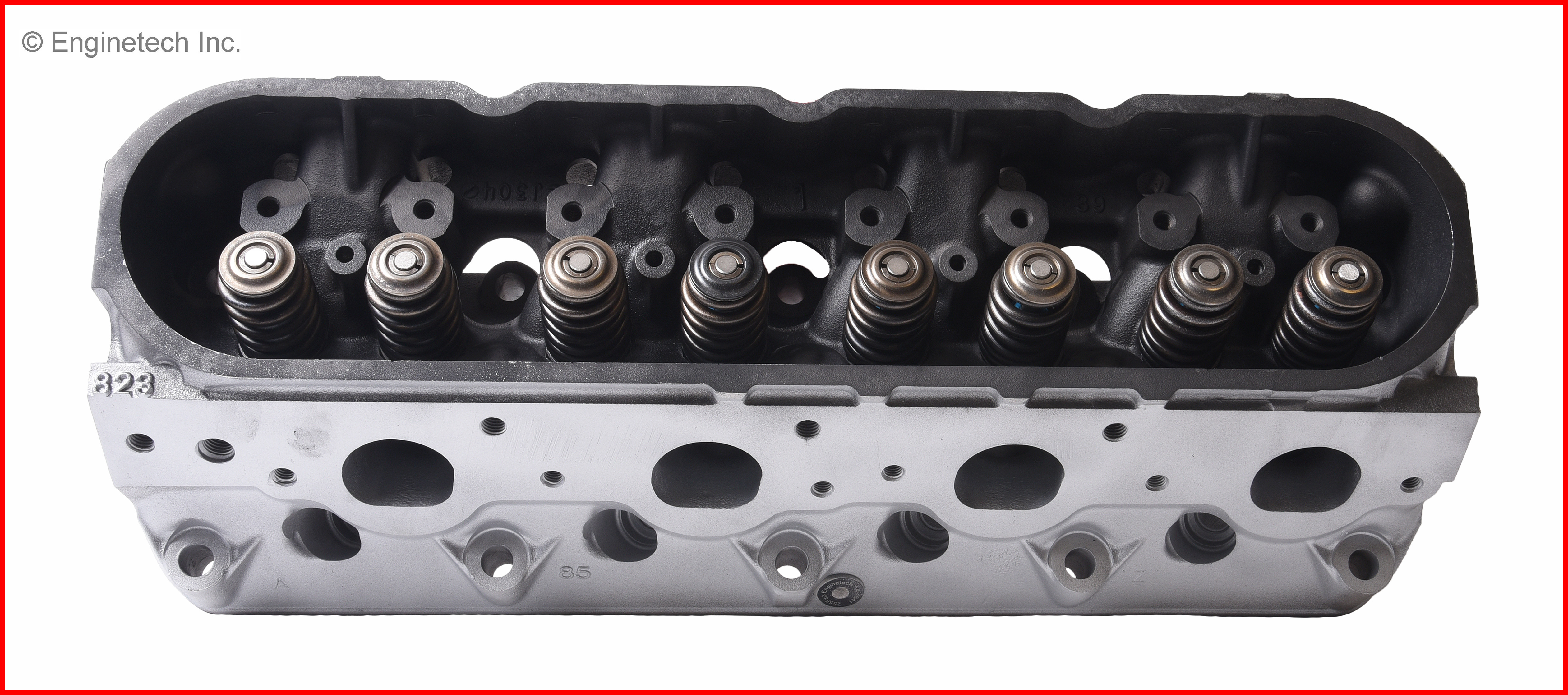 Enginetech Remanufactured Engine Cylinder Head Complete - CH1161R