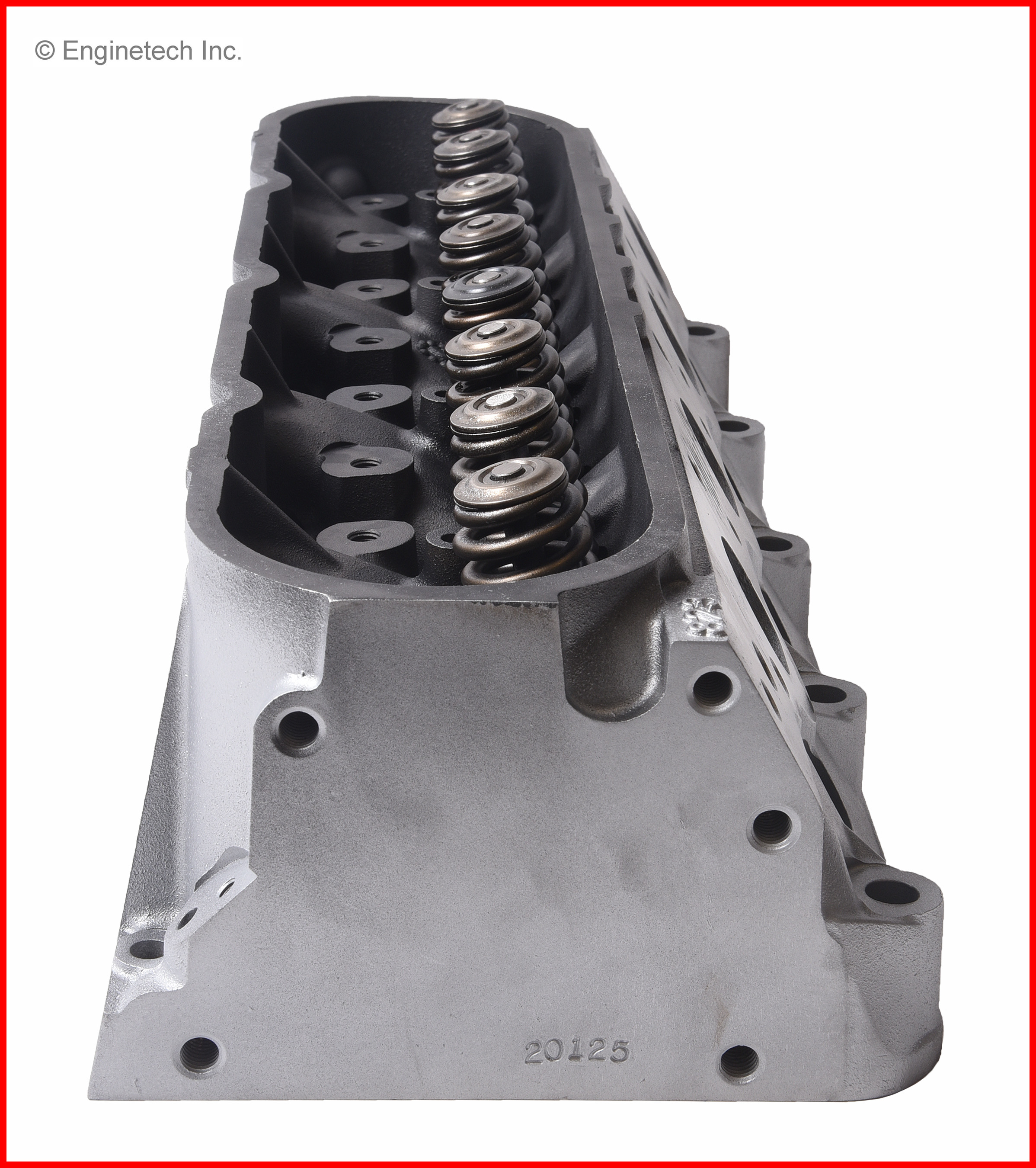 Enginetech Remanufactured Engine Cylinder Head Complete - CH1161R
