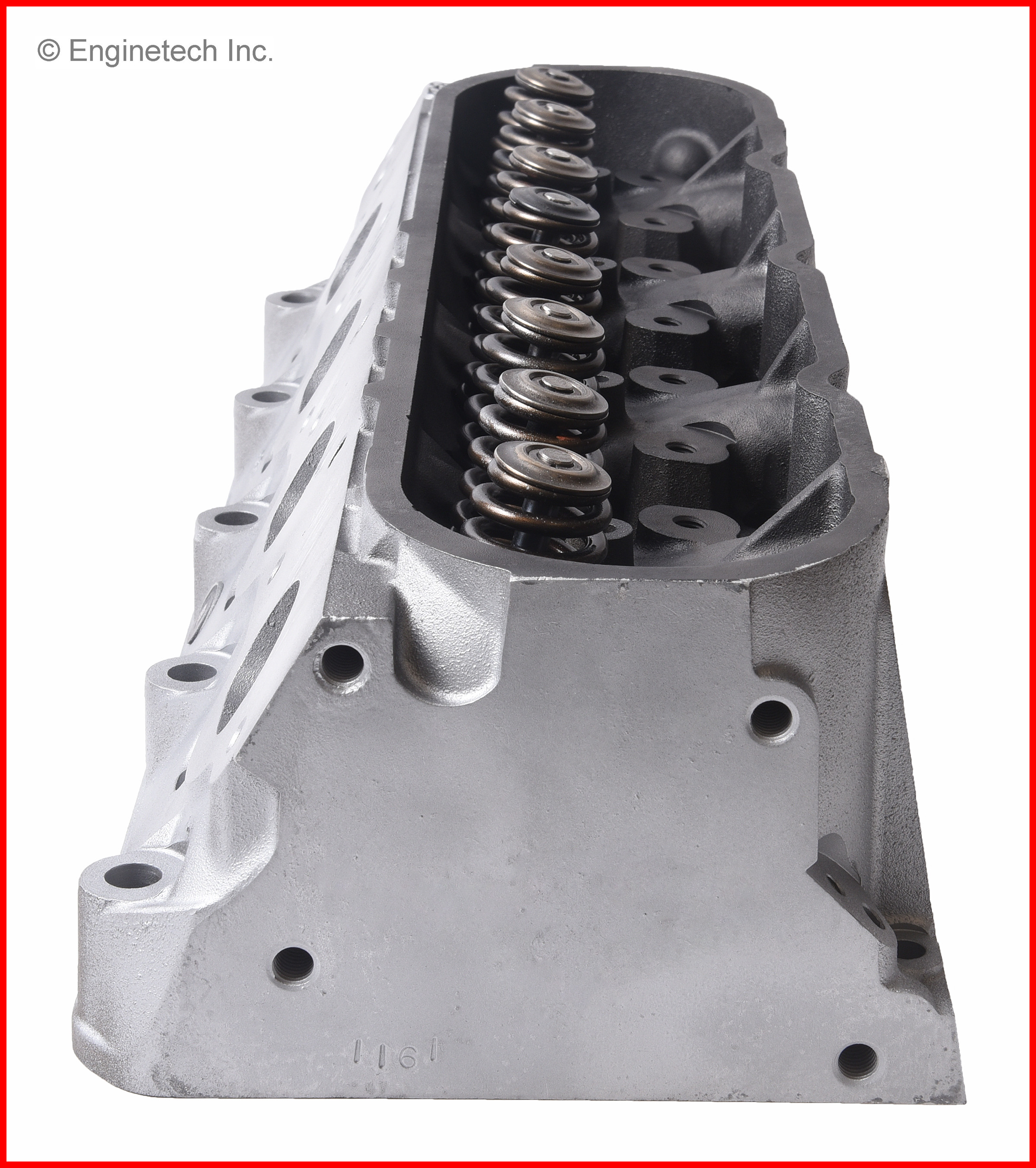 Enginetech Remanufactured Engine Cylinder Head Complete - CH1161R