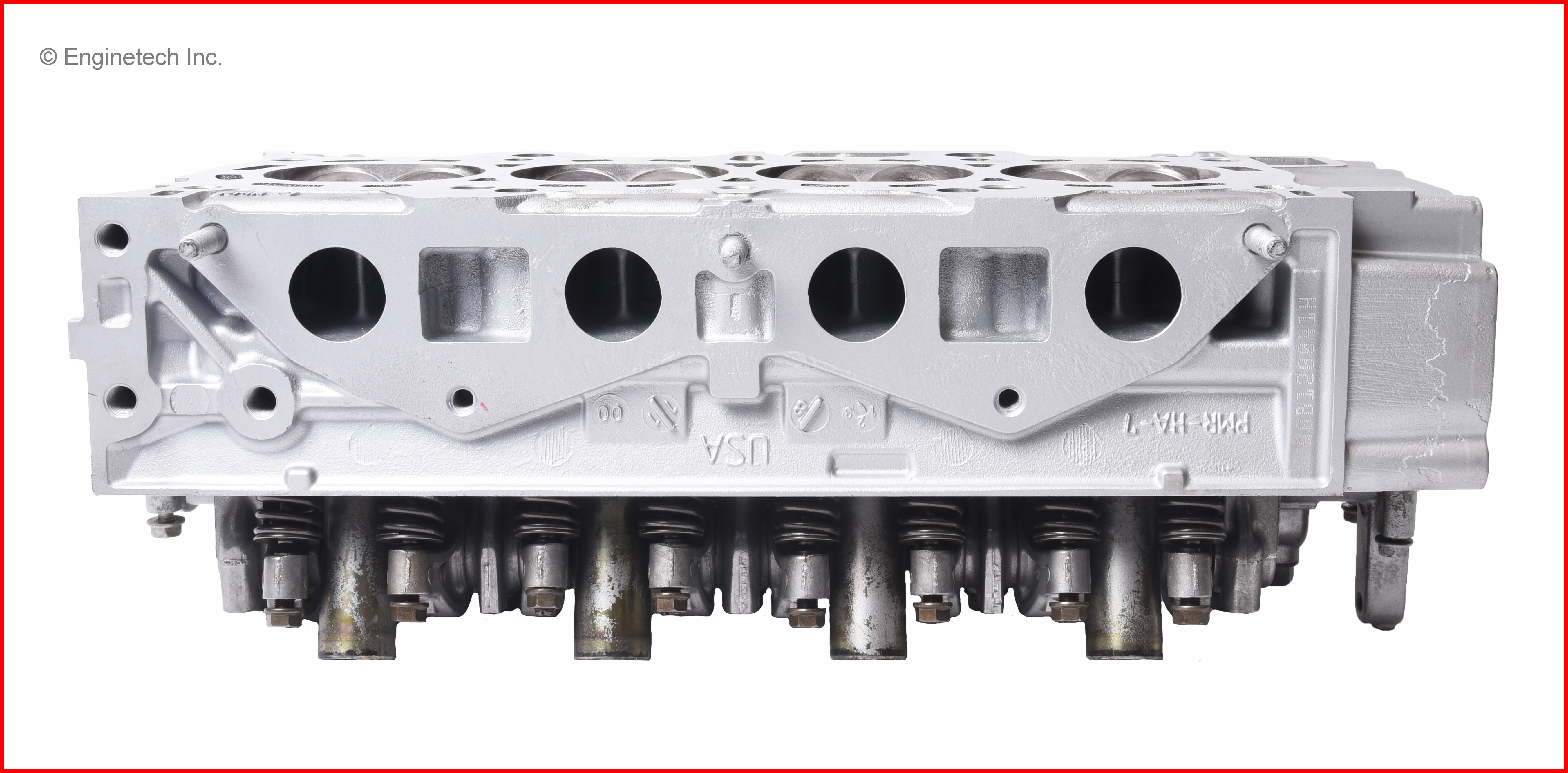 Enginetech Remanufactured Engine Cylinder Head Complete - CH1163R