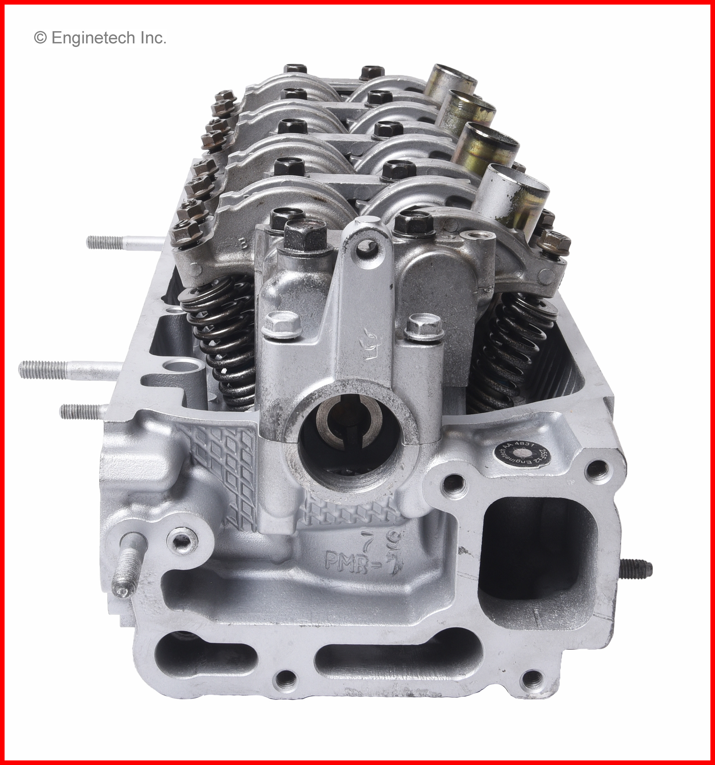 Enginetech Remanufactured Engine Cylinder Head Complete - CH1163R