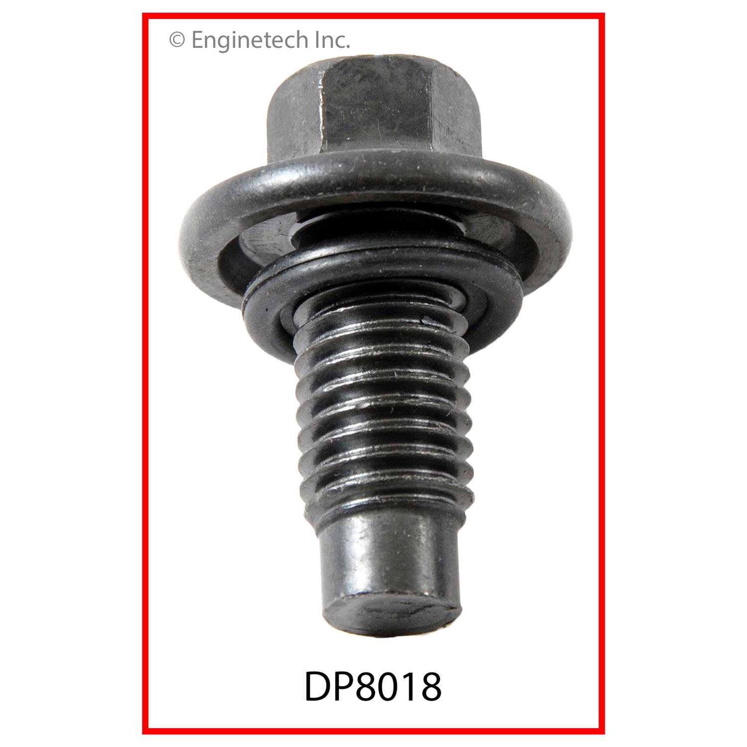 Enginetech Engine Oil Pan oil Drain Plug - DP8018