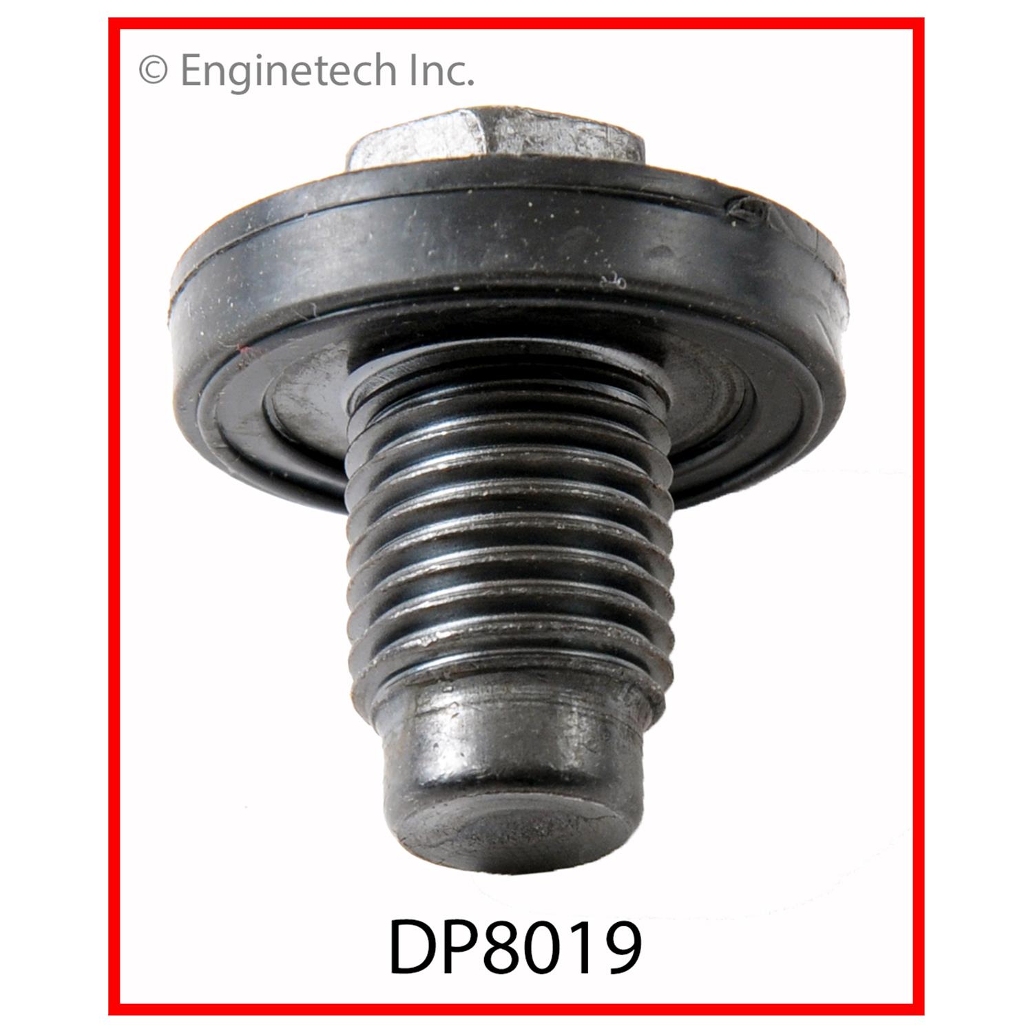 Enginetech Engine Oil Pan oil Drain Plug - DP8019