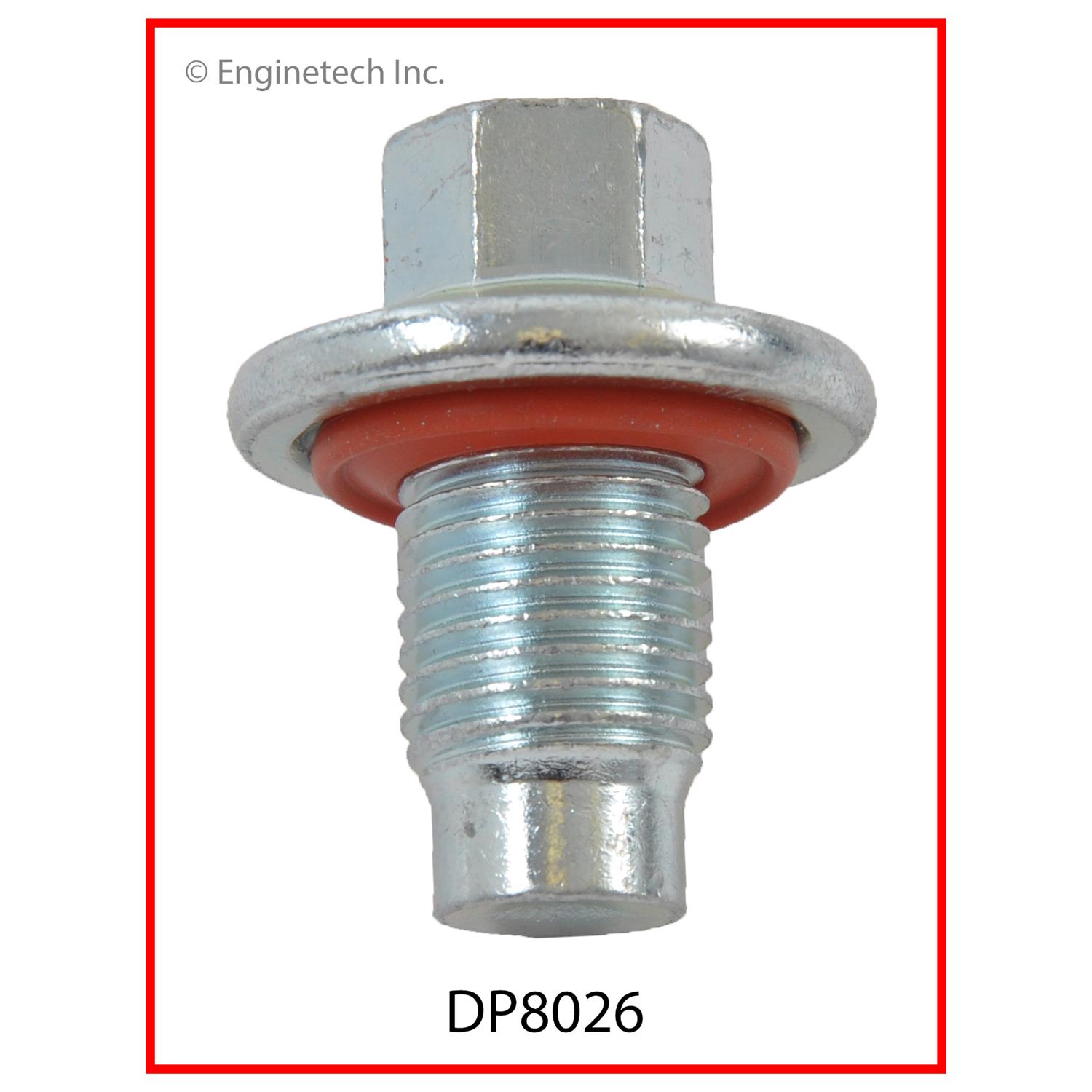 Enginetech Engine Oil Pan oil Drain Plug - DP8026