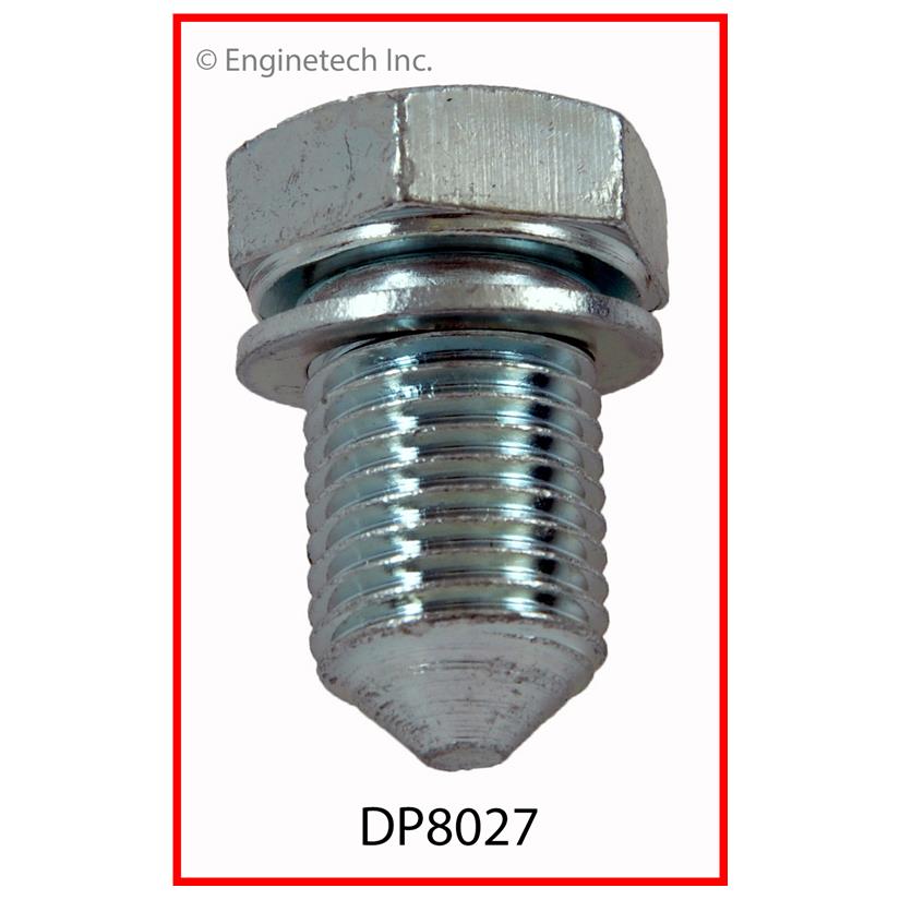 Enginetech Engine Oil Pan oil Drain Plug - DP8027