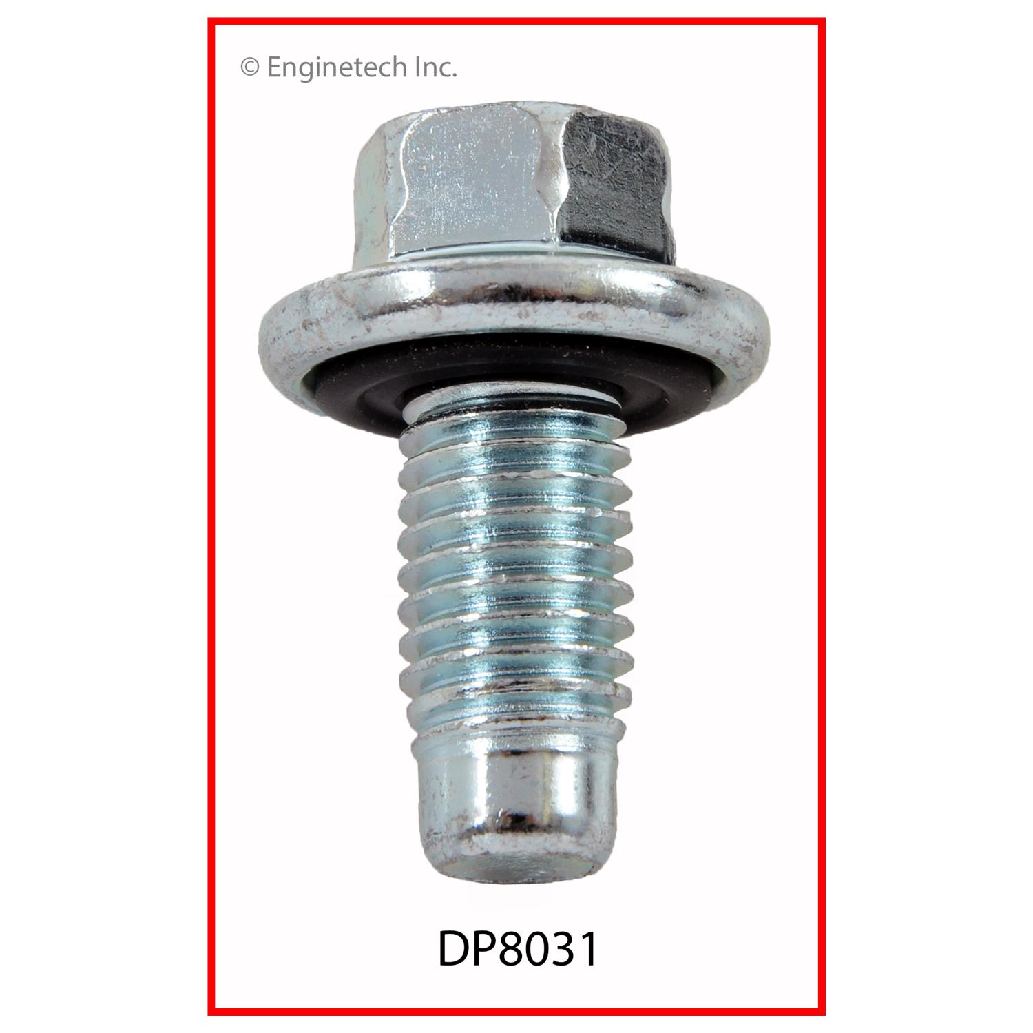 Enginetech Engine Oil Pan oil Drain Plug - DP8031