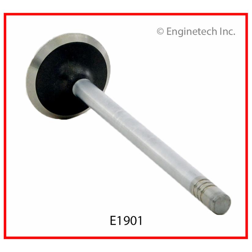 Enginetech Engine Exhaust Valve - Oversized Stem and Head - E1901