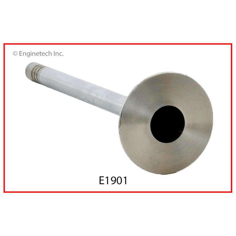 Enginetech Engine Exhaust Valve - Oversized Stem and Head - E1901