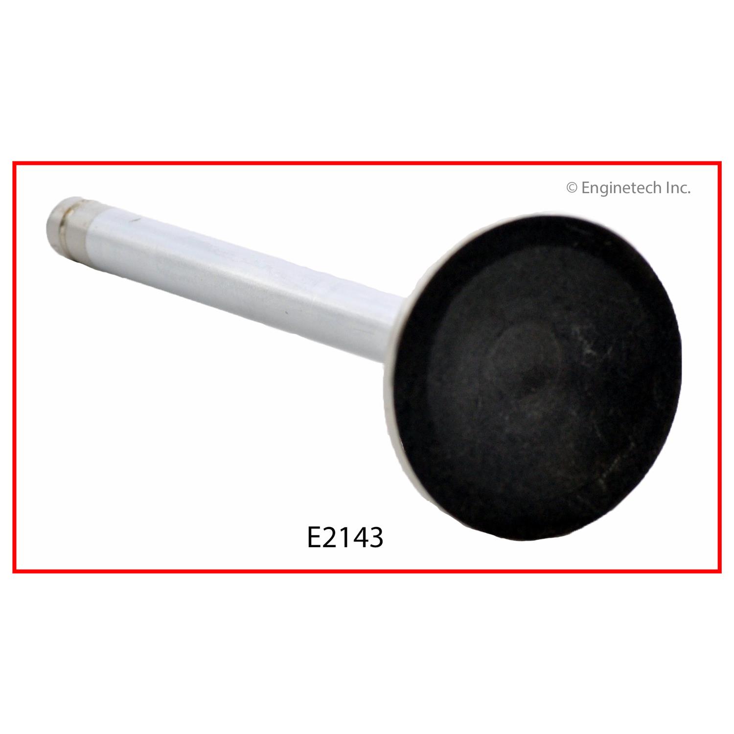 Enginetech Engine Exhaust Valve - Oversized Stem and Head - E2143