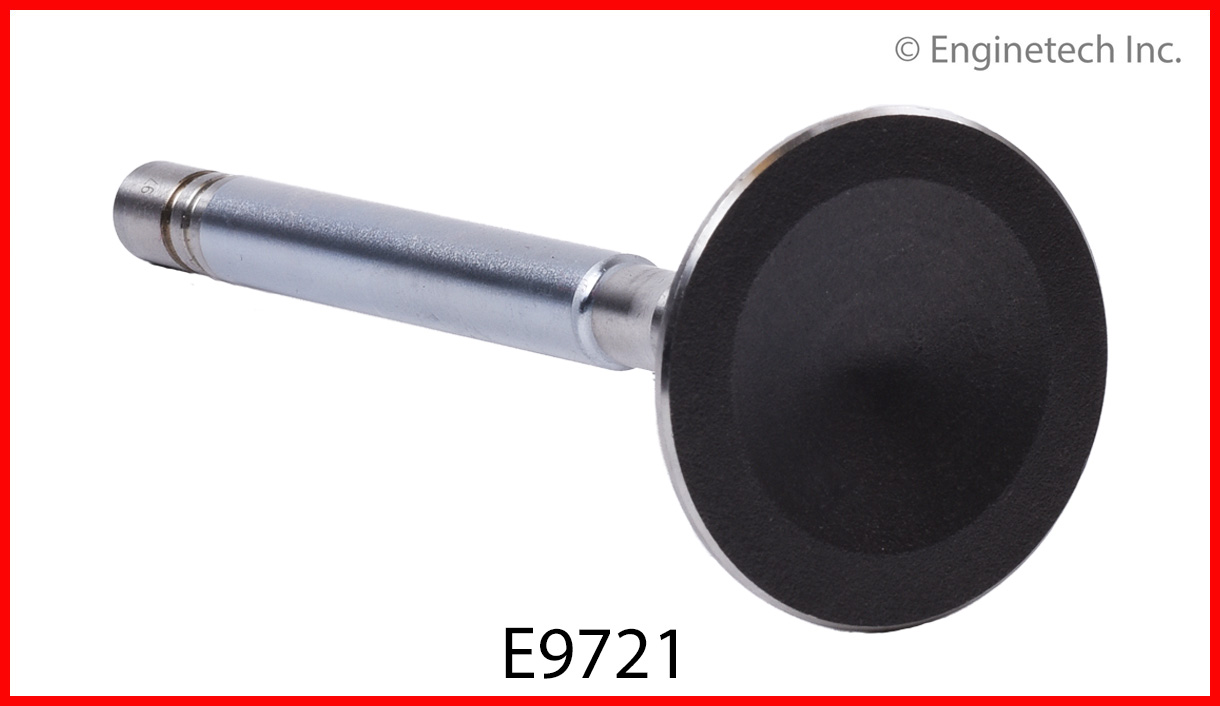 Enginetech Engine Exhaust Valve - Oversized Stem and Head - E9721B