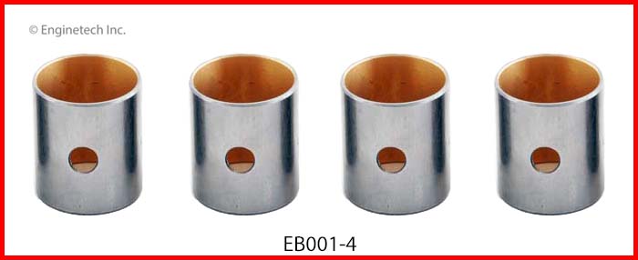 Enginetech Engine Piston Wrist Pin Bushing Set- Size Machining Required - EB001-4