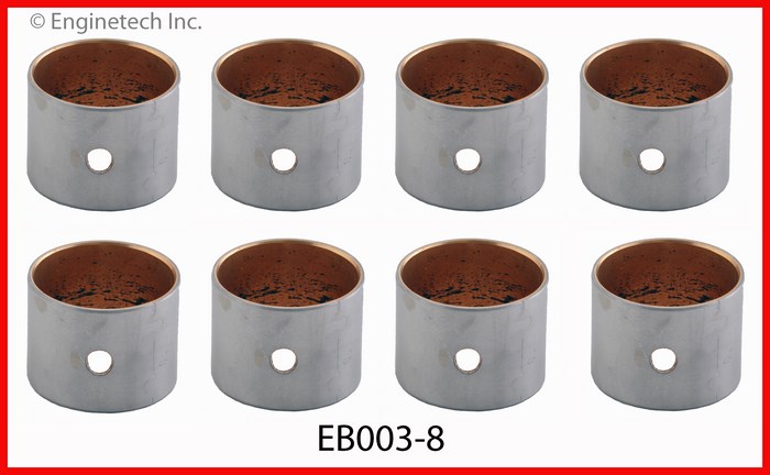 Enginetech Engine Piston Wrist Pin Bushing Set- Size Machining Required - EB003-8