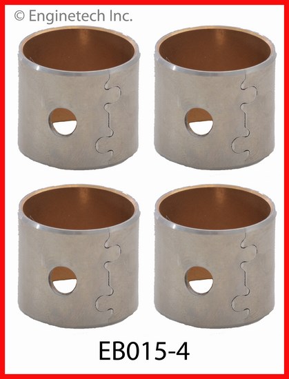 Enginetech Engine Piston Wrist Pin Bushing Set- Size Machining Required - EB015-4