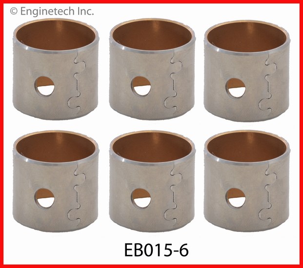 Enginetech Engine Piston Wrist Pin Bushing Set- Size Machining Required - EB015-6