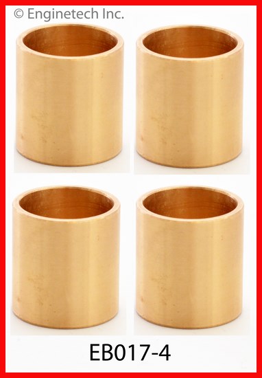 Enginetech Engine Piston Wrist Pin Bushing Set- Size Machining Required - EB017-4