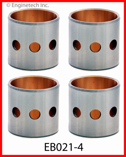 Enginetech Engine Piston Wrist Pin Bushing Set- Size Machining Required - EB021-4