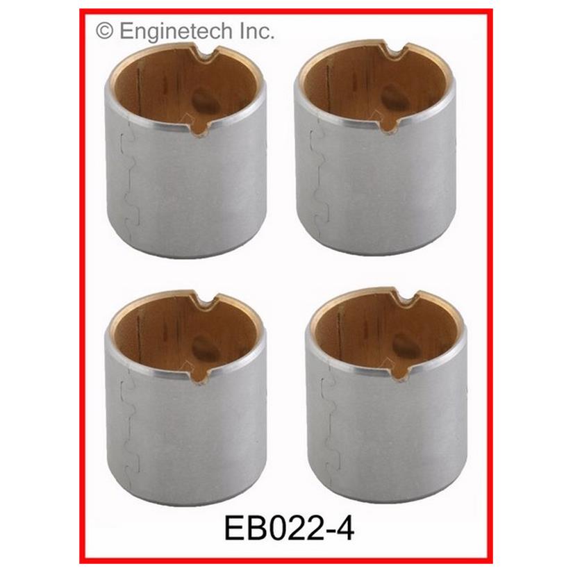 Enginetech Engine Piston Wrist Pin Bushing Set- Size Machining Required - EB022-4