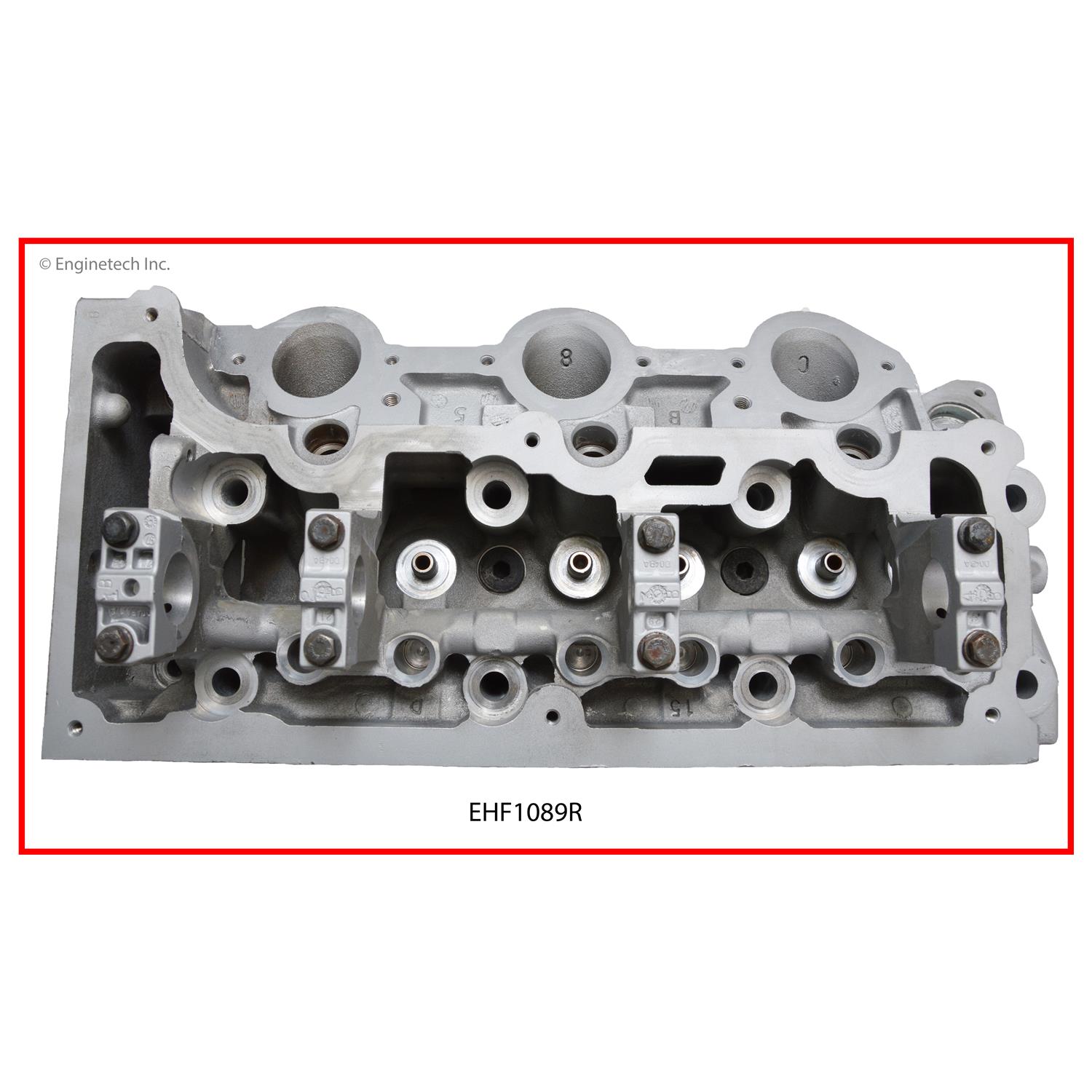 Enginetech New Engine Cylinder Head - Bare - Ford Car and Truck - EHF1089R