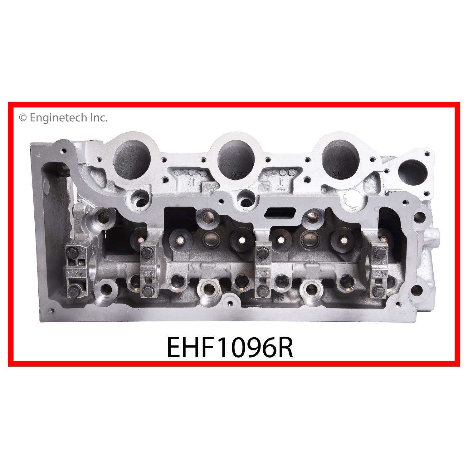 Enginetech New Engine Cylinder Head - Bare - Ford Car and Truck - EHF1096R