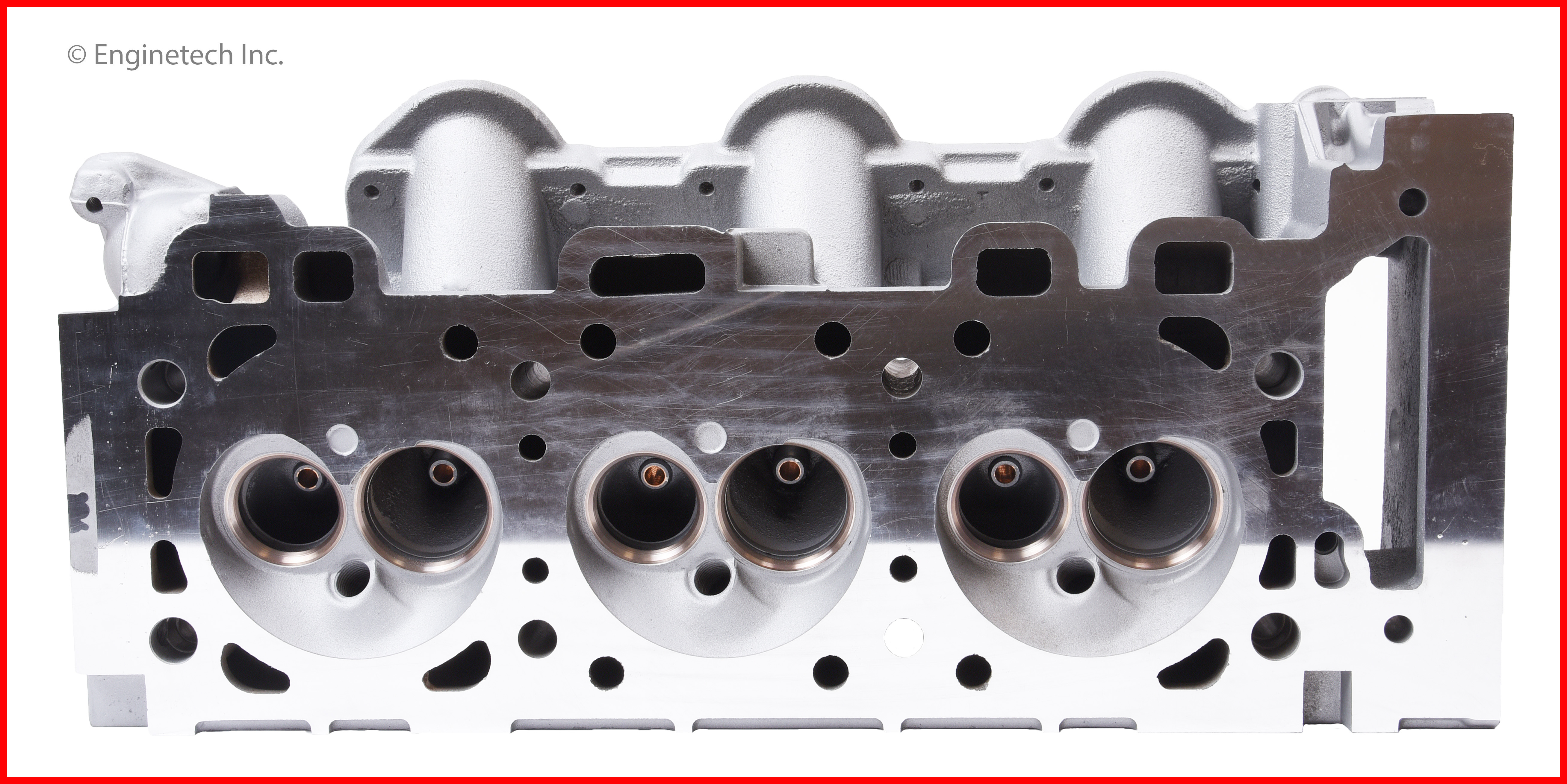 Enginetech New Engine Cylinder Head - Bare - Ford Car and Truck - EHF1097R