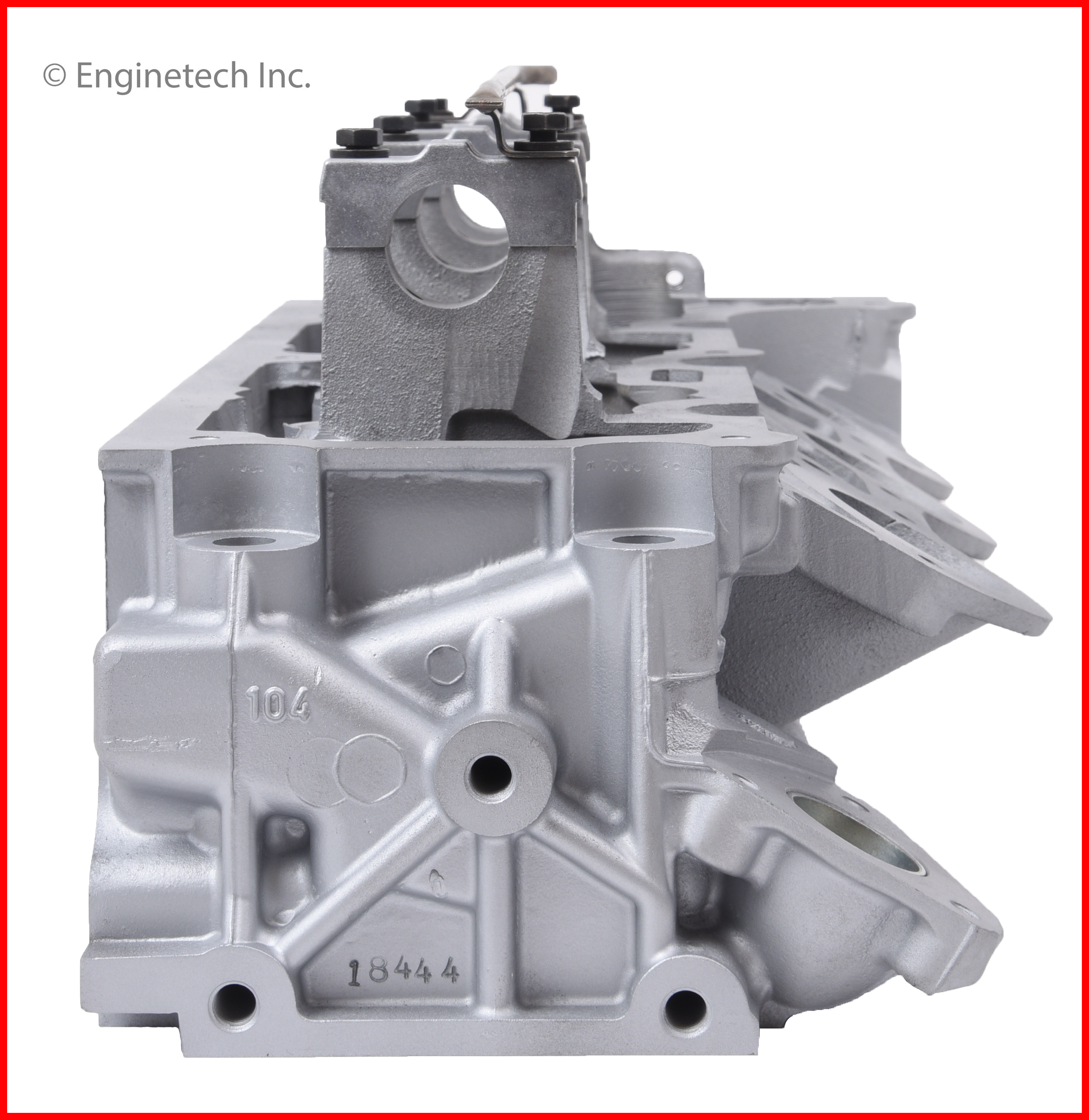 Enginetech New Engine Cylinder Head - Bare - Ford Car and Truck - EHF1097R