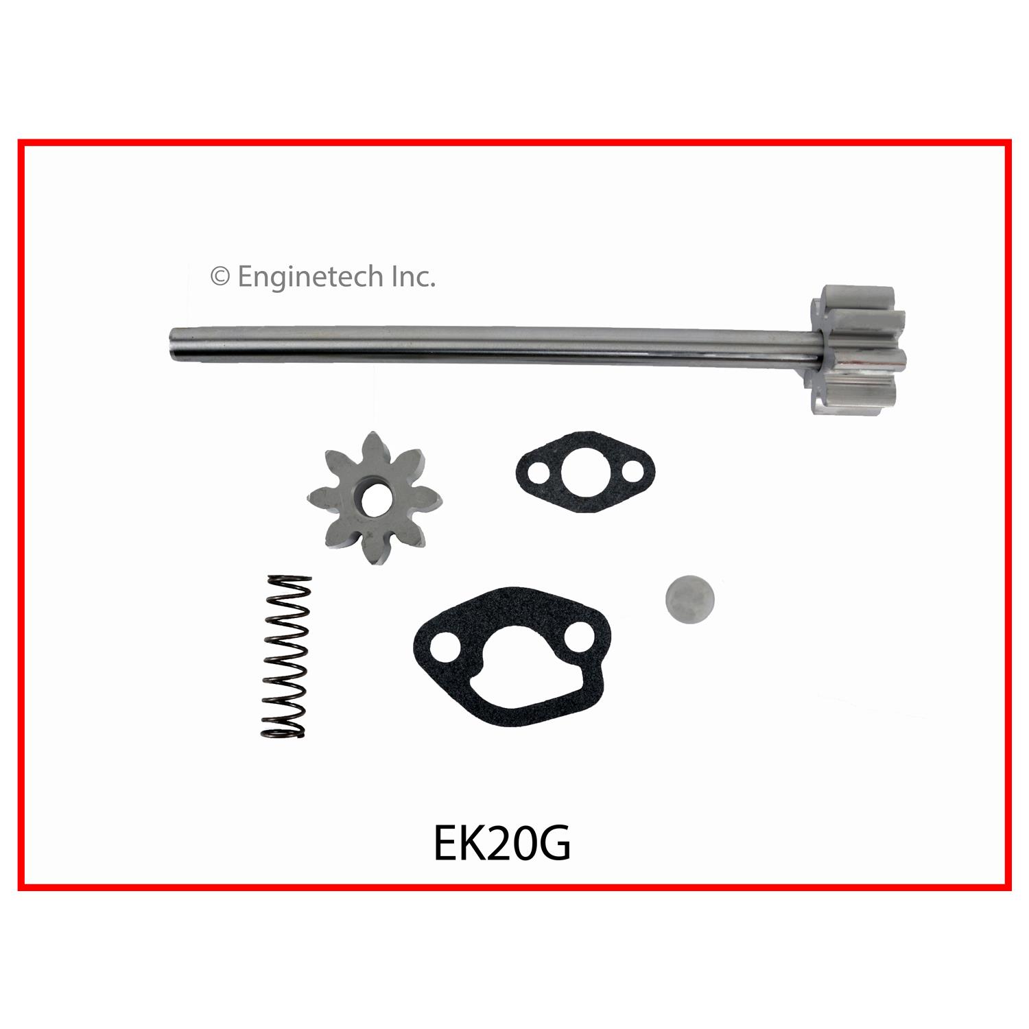Enginetech Engine Oil Pump Repair Kit - EK20G